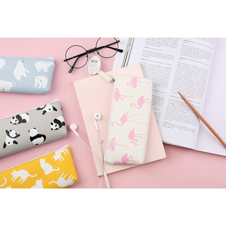 

Ennwen TP0063 Tempat Pensil Natural Animal Kingdom Tempat Kosmetik