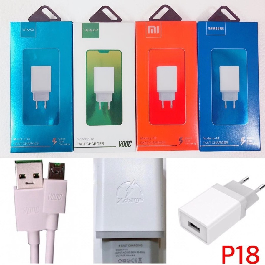 TC / Charger Branded USB P-18