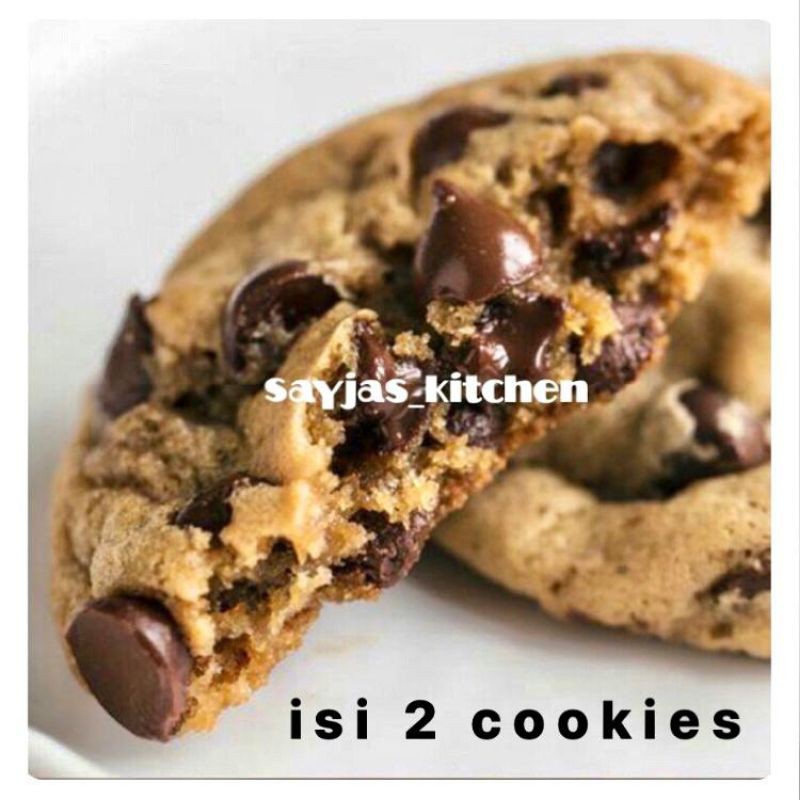 

SayJas Chocolate Cookies | Kue Kering Cokelat | Soft Baked Cookies | Cookies Choco Chip | Biskuit