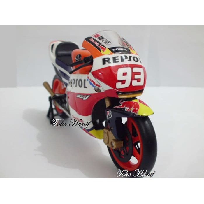 Diecast Ducati - Diecast New Ray Vespa - Diecast Motogp Diecast Miniatur Replika Motogp 2015 Repsol