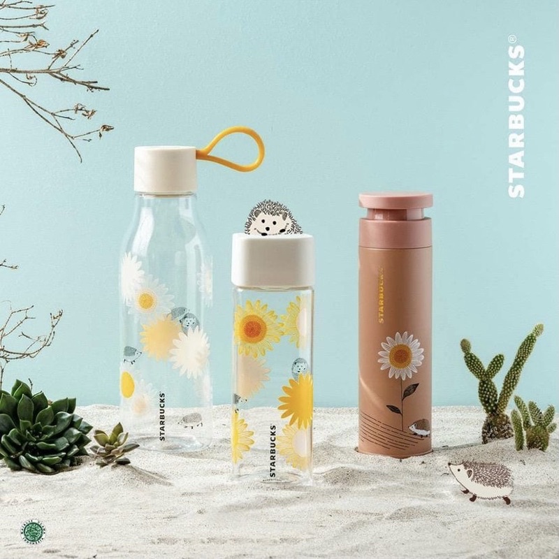 Starbucks Waterbottle - Hedgehog Series