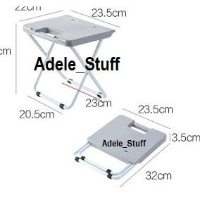 ♦ Kursi lipat kecil, Kursi lipat travel, Portable chair , kursi mancing ➢