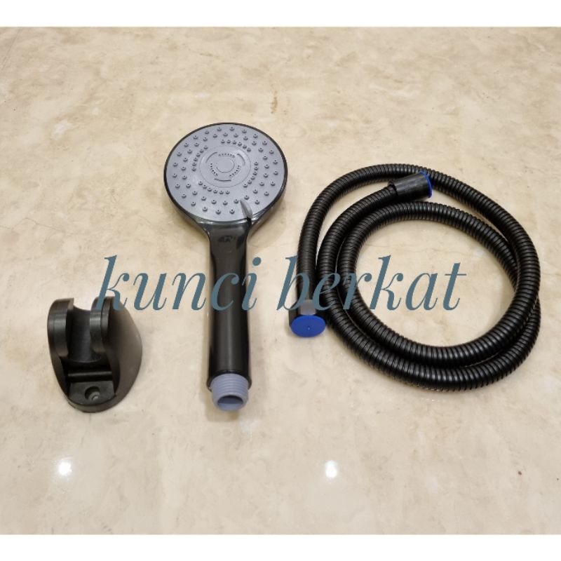 Shower Mandi/Sower Set/Hand Shower/Hitam/Black