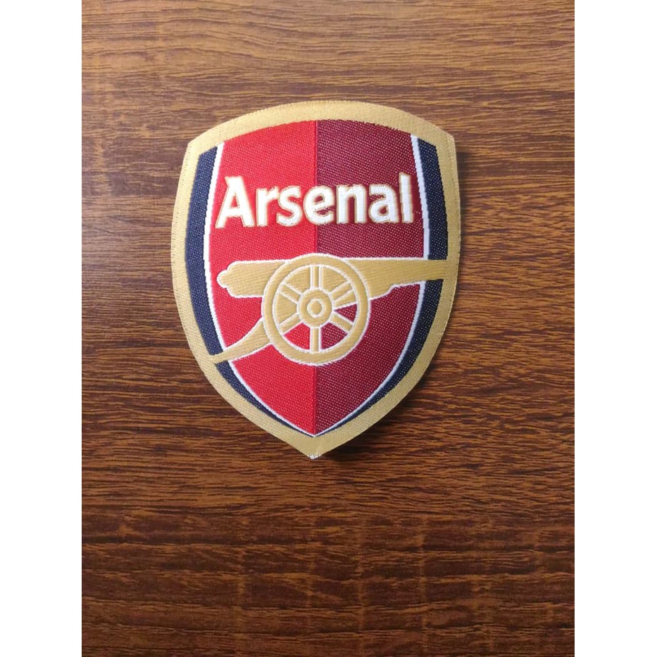 Logo Patch Woven / Emblem Club Bola Arsenal