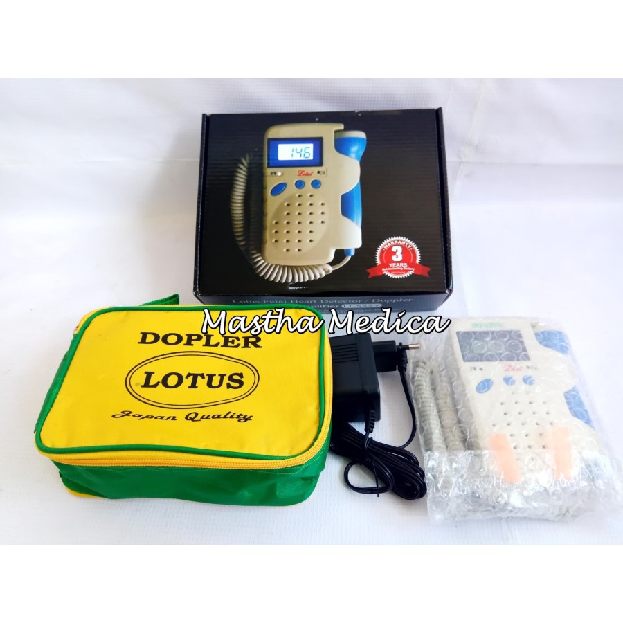 Doppler Lotus LCD LT 555+ Alat Cek Deteksi Denyut Jantung Janin Dopler LT555+
