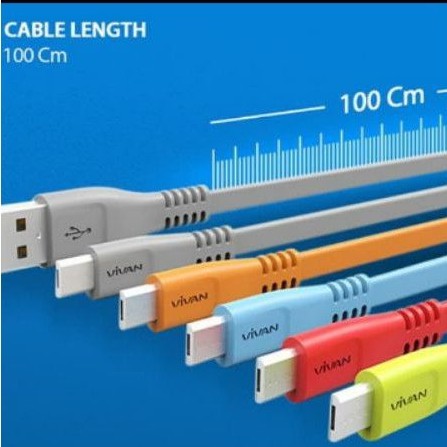 KABEL DATA VIVAN ORIGINAL/KABEL CASAN KABEL ORIGINAL MICRO USB