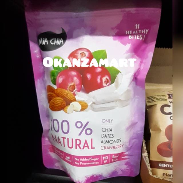 

Mia Chia Almond Cranberry Snack 110gr