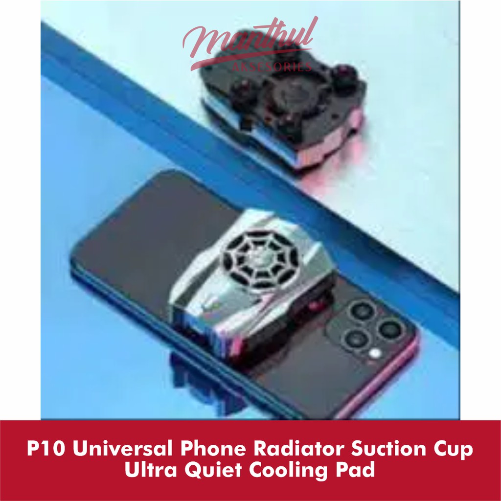 P10 Universal Phone Radiator Suction Cup Ultra Quiet Cooling Pad