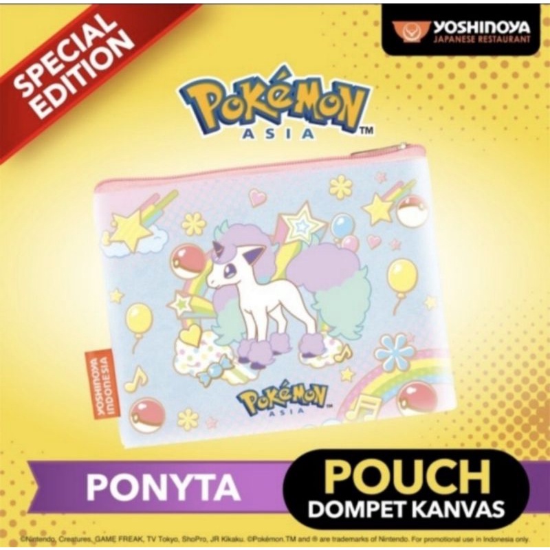 Dompet / Pouch Pokemon Yoshinoya