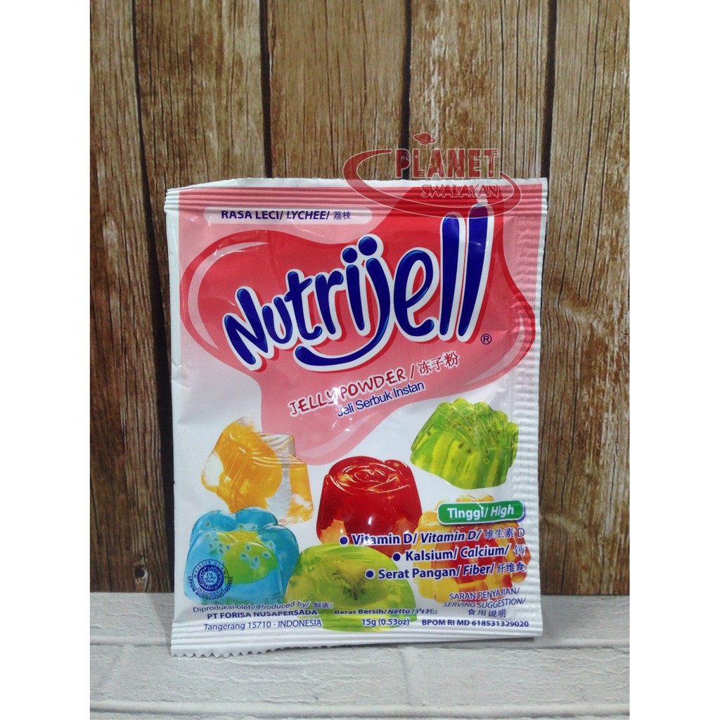 

NUTRIJELL JELLY POWDER LYCHEE