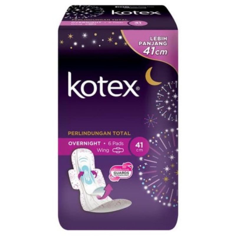 Kotex Overnight Wing