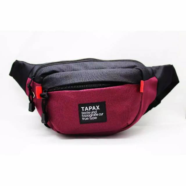 Waistbag Tapax Model Pispal Pria Tas Pinggang Bersepeda Cowok Keren