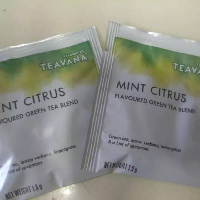 

Tea bag Mint citrus by teavana