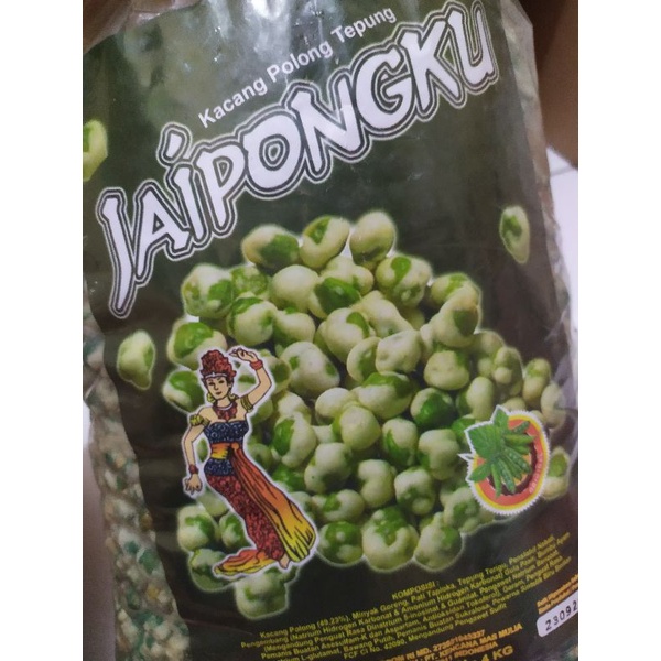 

Kacang Polong tepung 1kg enak dan renyah/ Kacang polong hijau/ Kacang polong ijo/ Jaipongku kacang polong