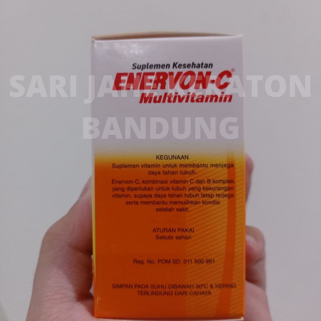 Enervon C Botol ISI 30 Tablet 100% Original ED PANJANG