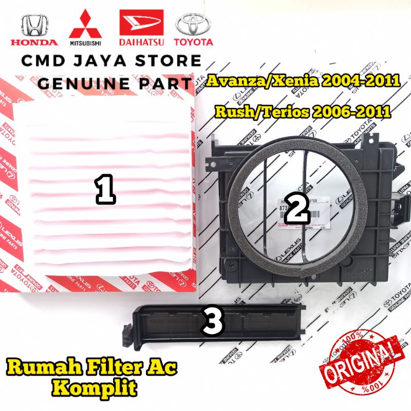 Housing Rumah Filter Ac Avanza Vvti Xenia Rush Terios 2004-2011 Original Komplit