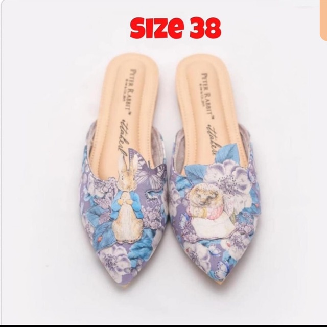 Ittaherl petter rabit  spring slipper pointy tiggy winkle 38