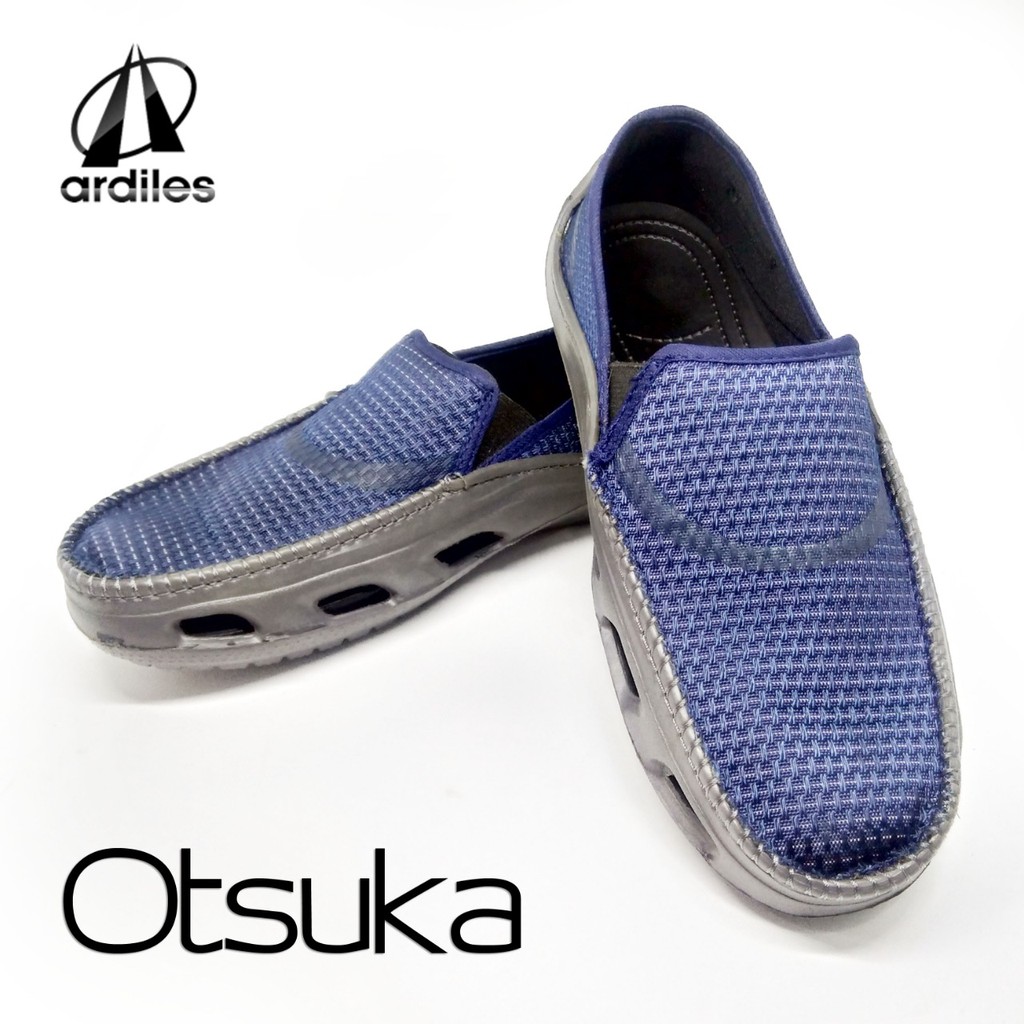 Sepatu Slipon Pria Original Ardiles Model OTSUKA - BIRU DAN COKLAT