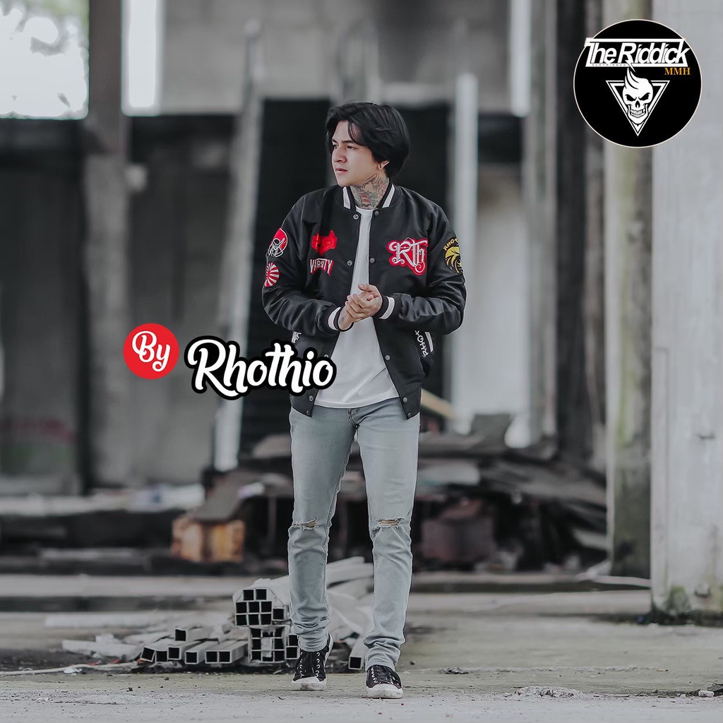 VARSITY RHOTHIO FULL BORDIR ORIGINAL/JAKET PRIA/JAKET BORDIR/JAKET SUKAJAN