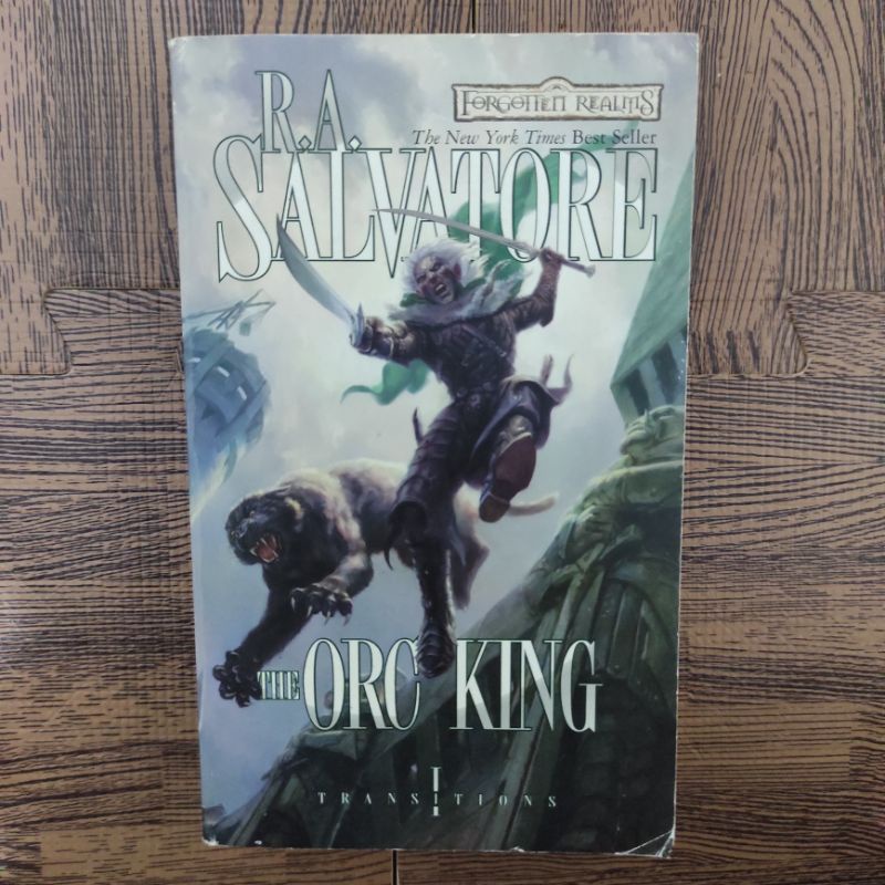 The Orc King by R.A. Salvatore| Pocket Sized Novel Second Preloved Bekas Original Bahasa Inggris
