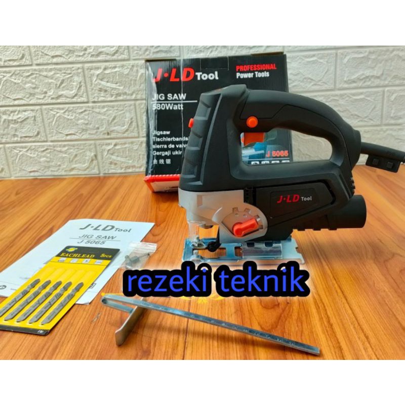 JLD J5065 mesin gergaji jigsaw laser jig saw