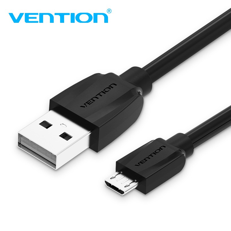 Jual Vention Kabel Data Charger Micro USB Fast Charging 5V 2A Fast