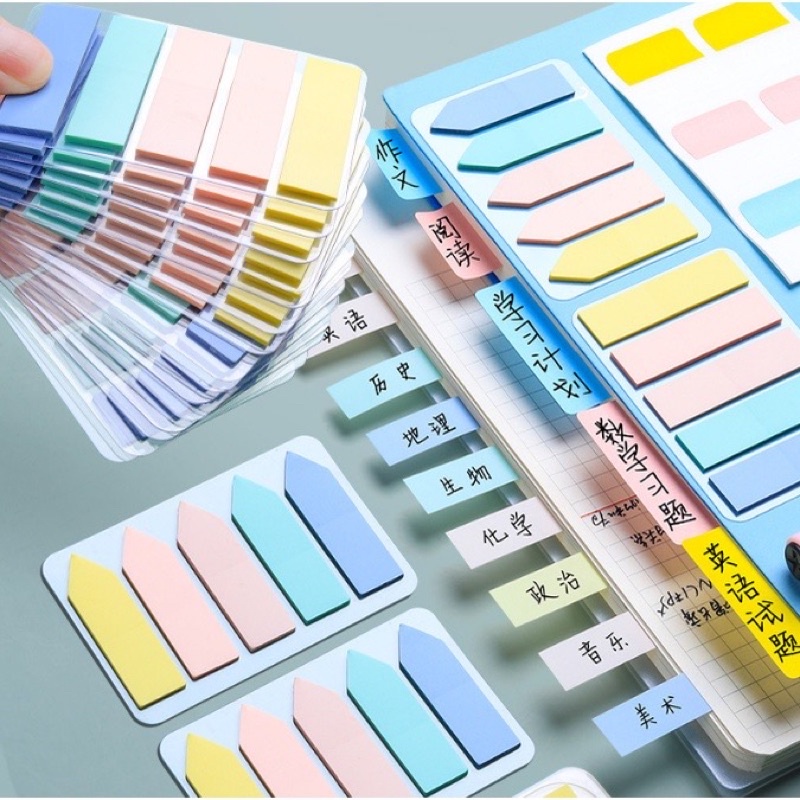 

Sticky Note / Post it Design Tembus Pandang Bisa Dilepas Note Penanda Buku / Kertas Memo