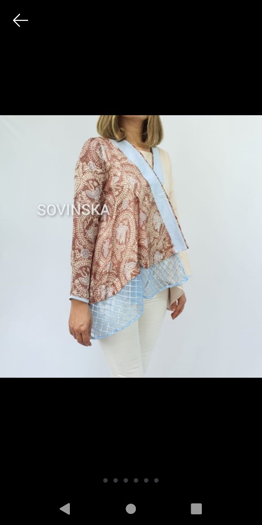 Atasan Batik Wp 141 Viscose