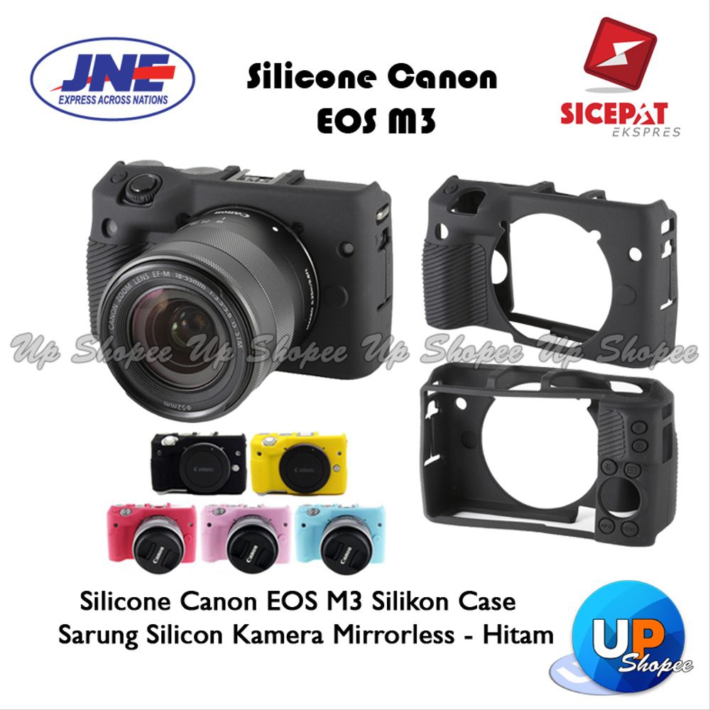 Silicone Canon Eos M3 Silikon Case Sarung Silicon Kamera Mirrorless Diskon Shopee Indonesia