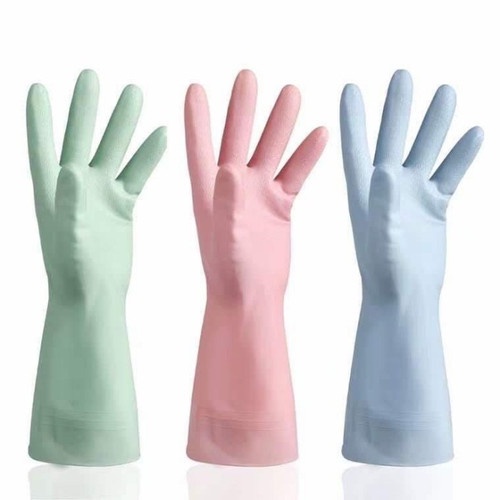 Sarung Cuci Tangan Silikon Karet Serbaguna / Rubber Sillicone Glove Anti Licin Anti Slip