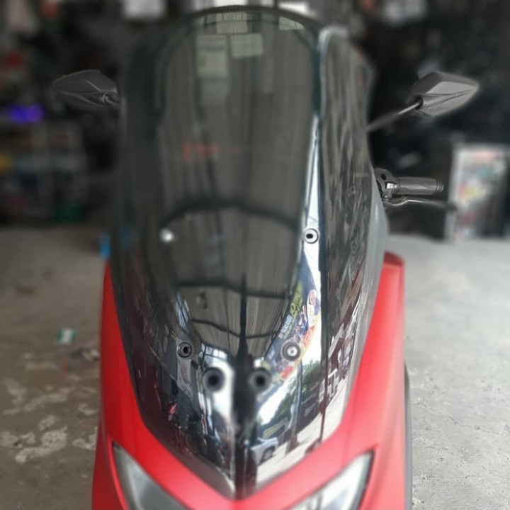 WINDSHIELD VISOR ALL NEW NMAX 2020 - 2021 VIRUS ANTI PECAH TINGGI