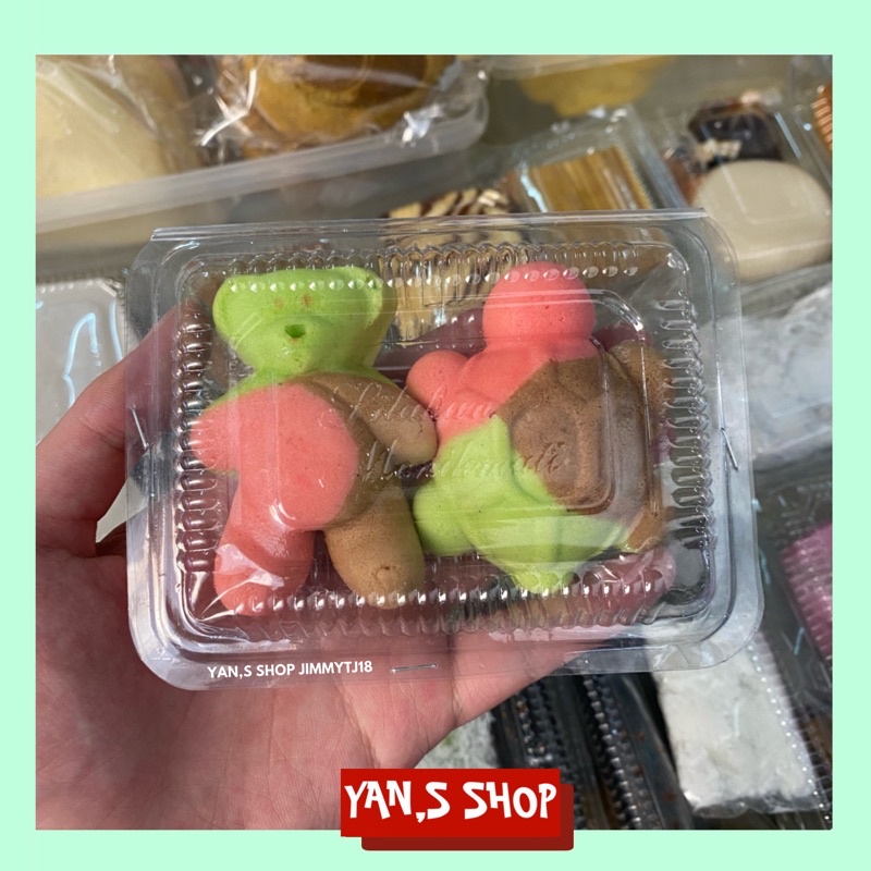 

Bolu Kukus Beruang Kura Kura Sembahyang Che 9 isi 2