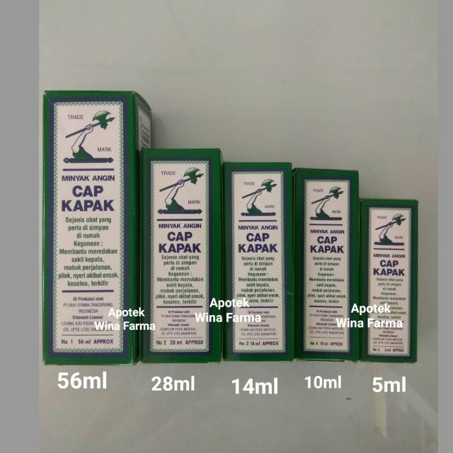 Minyak Angin Cap Kapak 14ml Shopee Indonesia