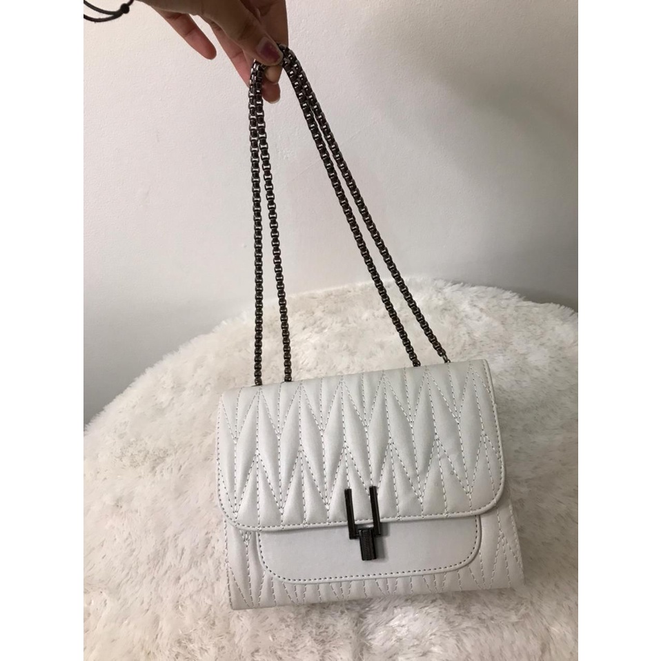 Slingbag Tas Syakira Black Rantai Hitam Wanita Selempang IRVANBAGSHOP