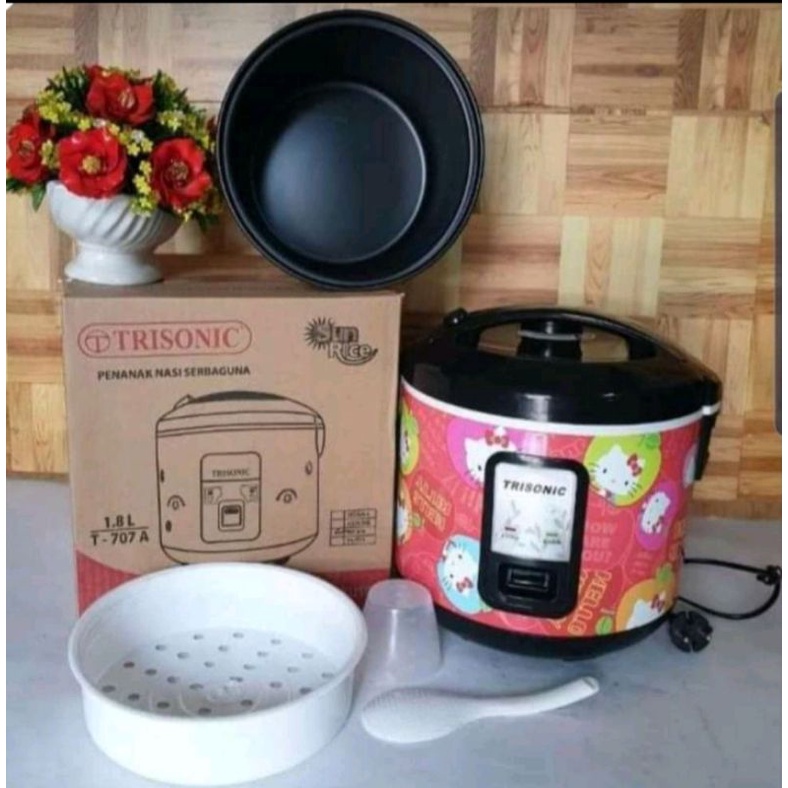 RICE COOKER MURAH/RICE COOKER TRISONIC 1,8L T-707
