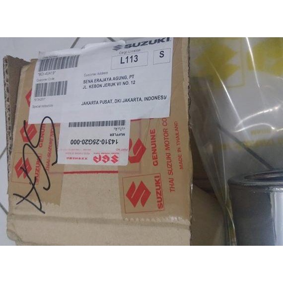 Silencer / Knalpot Suzuki Satria fu SGP Thailand 05