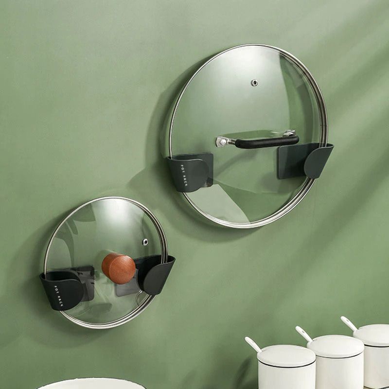 Rak Tutup Panci Gantung Tempat Tutup Panci Tempel Dinding Rak Dapur Minimalis Murah