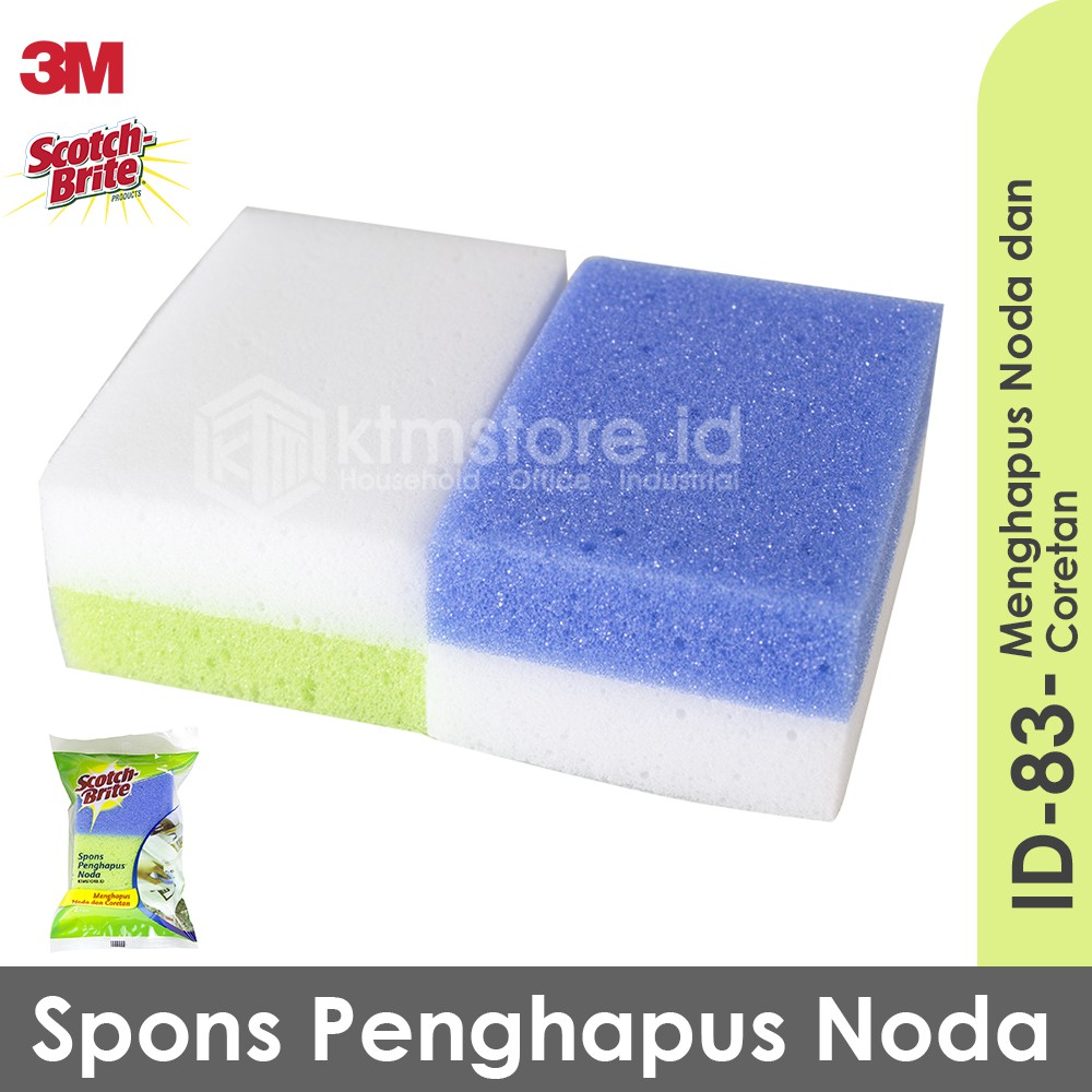 3M Scotch Brite Spons Penghapus Noda ID 83