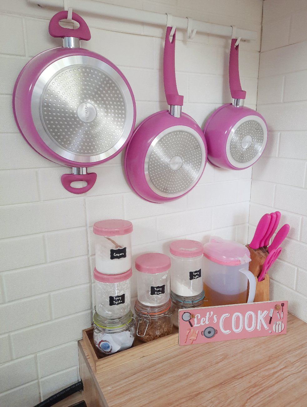 1set Panci Set 5 Pcs Barang Berkualitas Tinggi Royalta