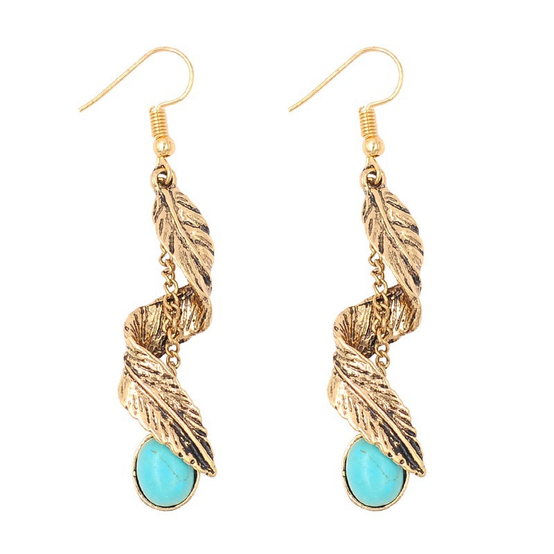 Anting Bahan Stainless Steel Gaya Bohemian Vintage Untuk Wanita