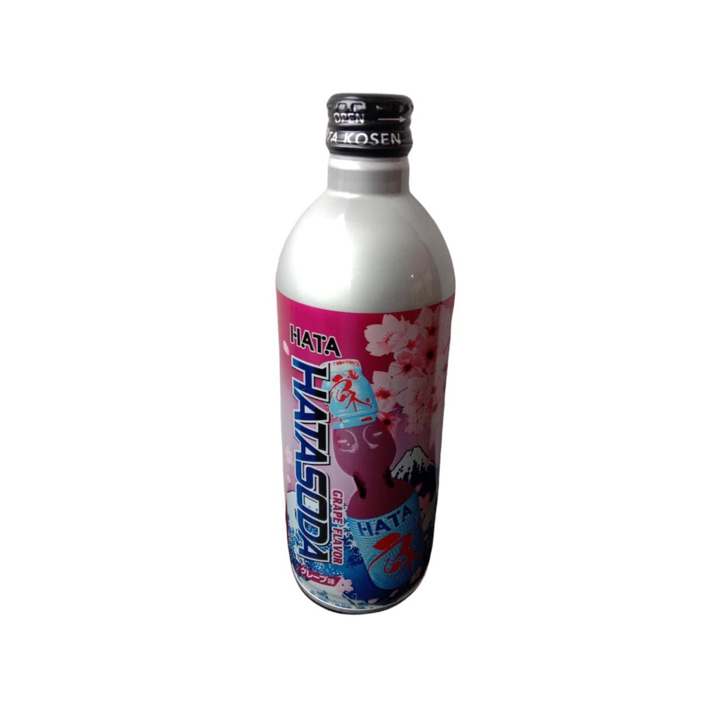 

HATASODA GRAPE FLAVOUR 500 ML / MINUMAN DENGAN VARIAN ANGGUR