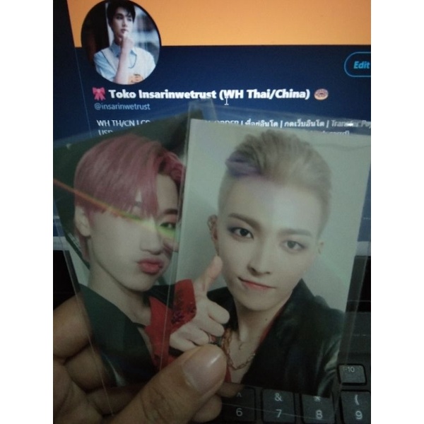 PHOTOCARD ATEEZ YGLOBAL SAN HONGJOONG
