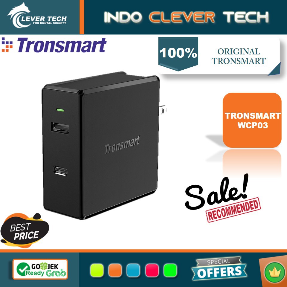 Tronsmart Wall Charger PD 3.0 57W WCP03