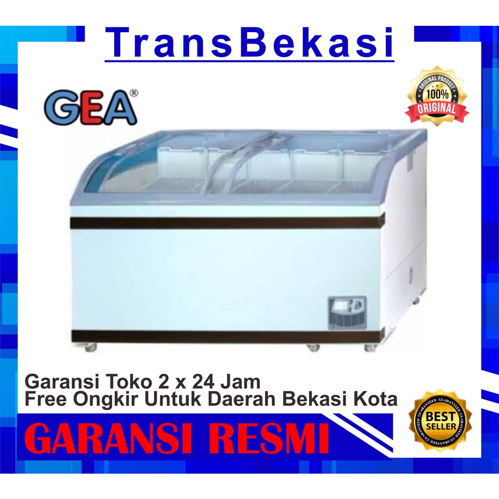 FREEZER GEA SD-500BY / CHEST FREEZER GEA SD 500 BY SLIDING CURVE