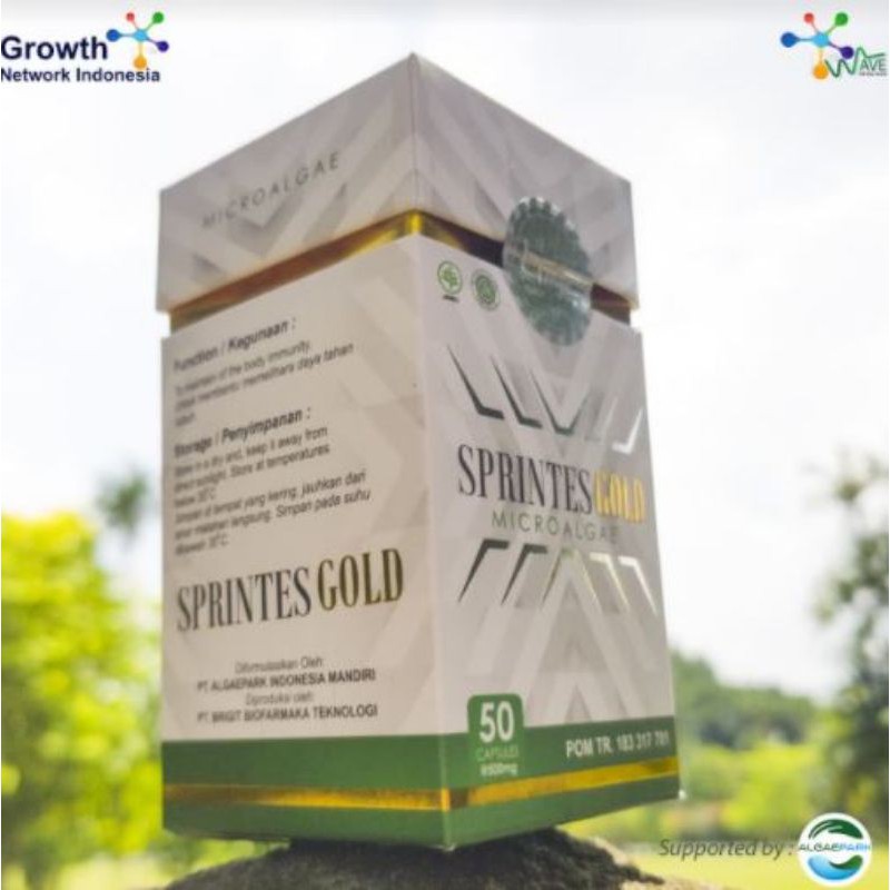 "Toko Resmi" Spirulina Algae Sprintesgold | Sprintes Gold