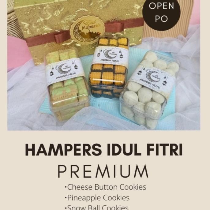 

Hampers Idul Fitri Premium/Kue Lebaran/Cookies Midlethreemald
