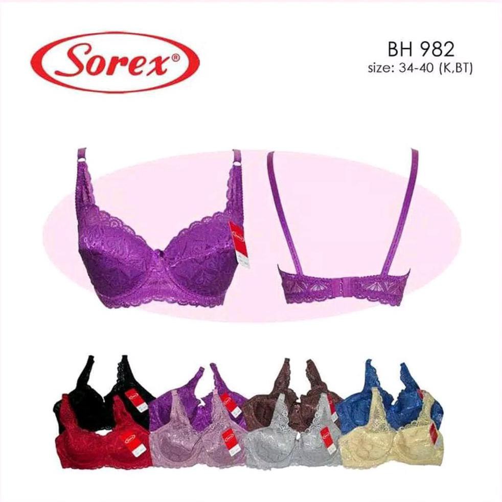 Bra sorex kawat tanpa busa Bra sorex 982
