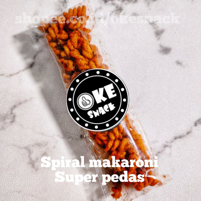 Makaroni Spiral Balado BBQ Super Pedas 36g