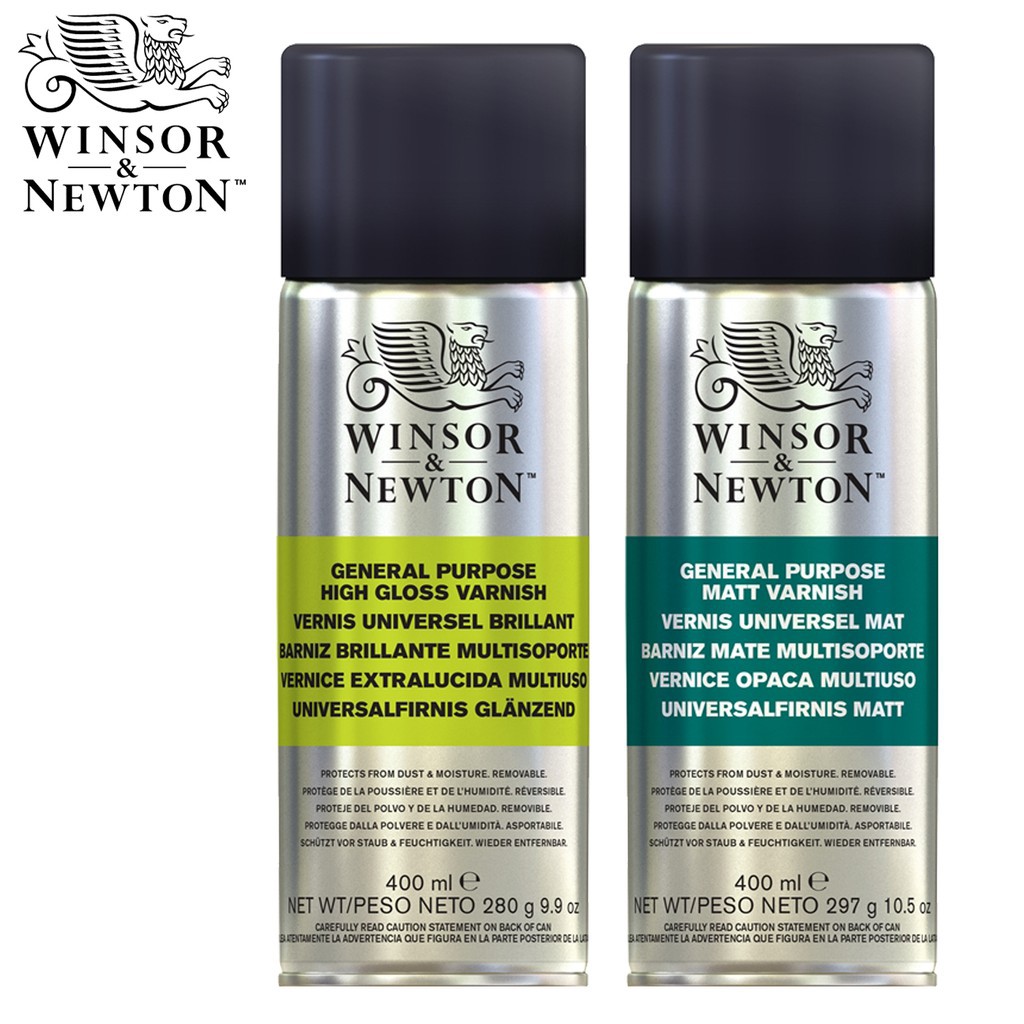 Winsor&amp;Newton General Purpose Varnish 400ml / Varnish Spray