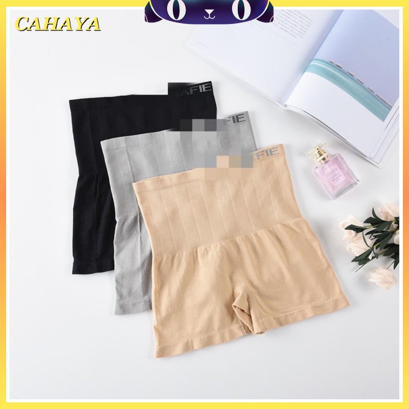 Munafie High Waist Boxer Celana Korset Bentuk Petak Pengecil Perut Import C3